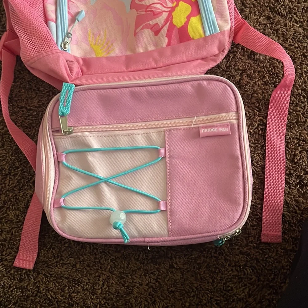 Backpack and Lunch bag
